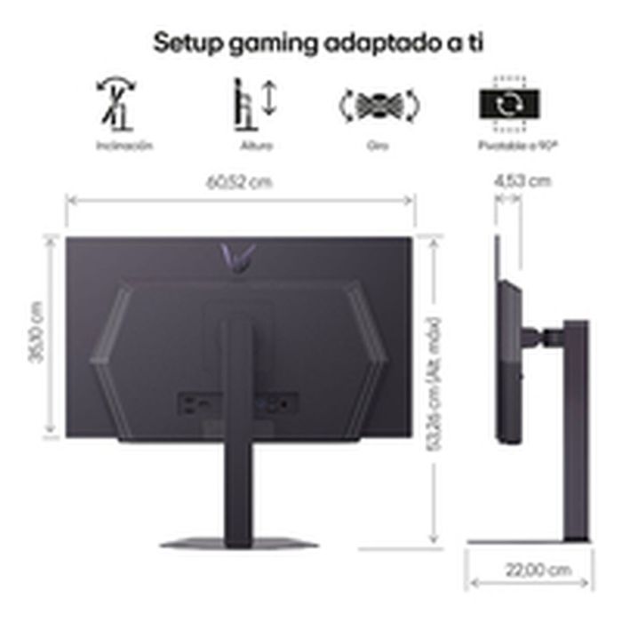 Monitor Gaming LG 27GX704A-B Quad HD 27" 3