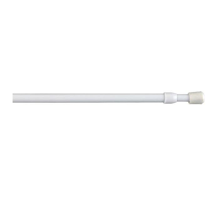 Cintacor Portavisillo rosca 8mm extensible 50-85cm blanco, 2 unidades, fijación a presión, sin tornillos 0 Cintacor Portavisillo rosca 8mm extensible 50-85cm blanco, 2 unidades, fijación a presión, sin tornillos 0