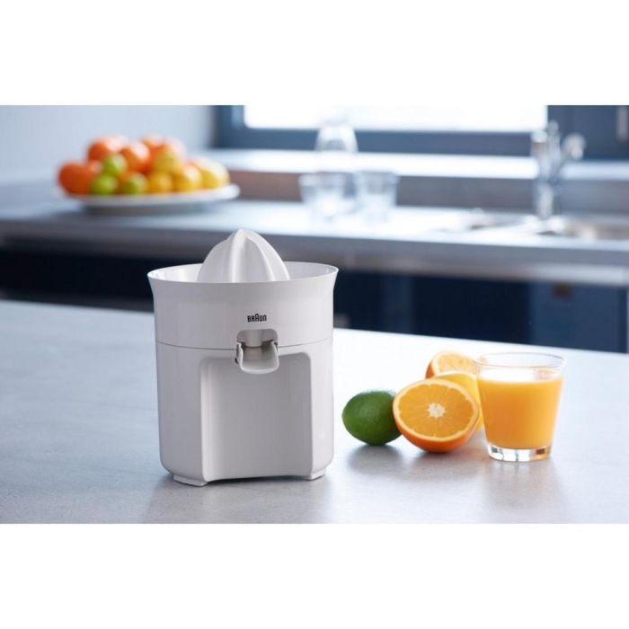 Braun Exprimidor 60 W 1,75 L Blanco, Antigoteo, Botón On/Off Automático, Fácil de Limpiar 4 Braun Exprimidor 60 W 1,75 L Blanco, Antigoteo, Botón On/Off Automático, Fácil de Limpiar 4