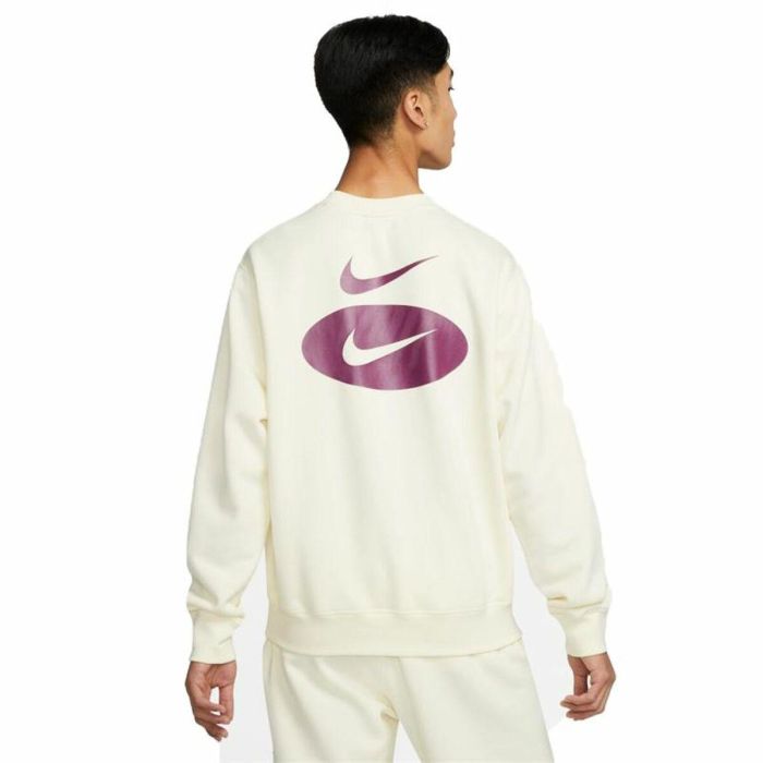Sudadera sin Capucha Hombre Nike Swoosh League Blanco 1 Sudadera sin Capucha Hombre Nike Swoosh League Blanco 1