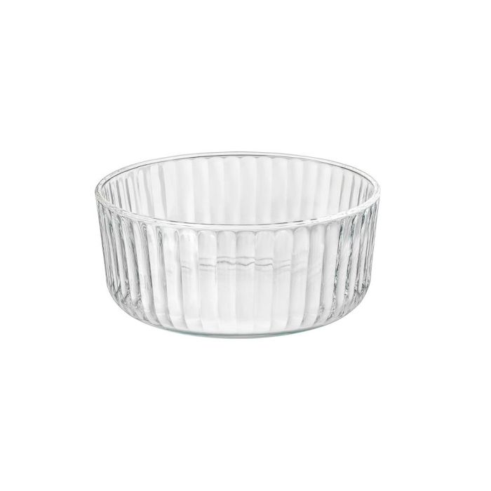 Bormioli Rocco Bol de cristal Exclusiva 820 ml 15 cm H.78 mm (6 Unidades) con facetas elegantes