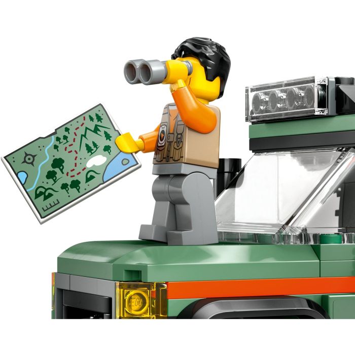 LEGO 60447 City Todoterreno 4x4 de Montaña con Cabrestante y Minifigura, Juego de Construcción +6 Años 4 LEGO 60447 City Todoterreno 4x4 de Montaña con Cabrestante y Minifigura, Juego de Construcción +6 Años 4