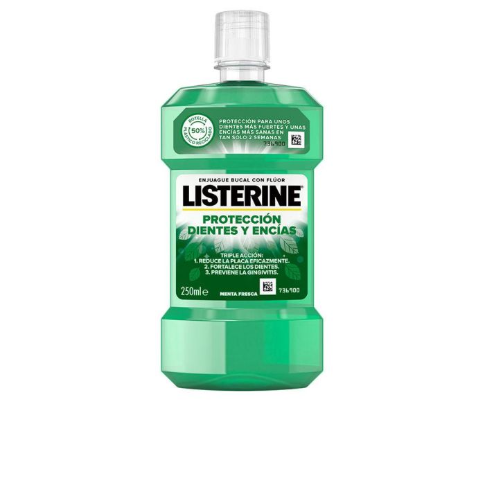 Listerine Dientes & Encías Enjuague Bucal 250 mL