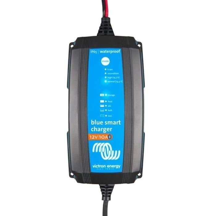 Cargador inteligente azul VICTRON IP65 - 12V - 10A con conector DC Cargador inteligente azul VICTRON IP65 - 12V - 10A con conector DC