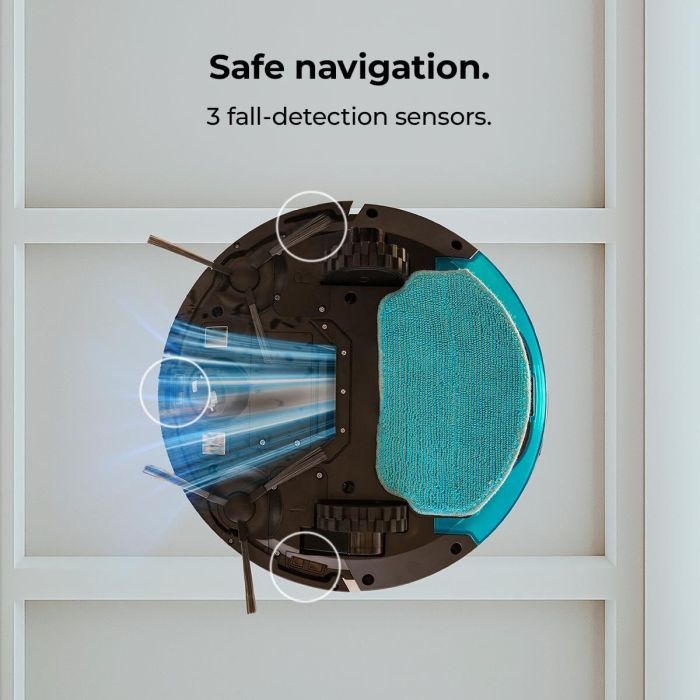 Robot Aspirador Cecotec M10 Aqua 2000 mAh 12