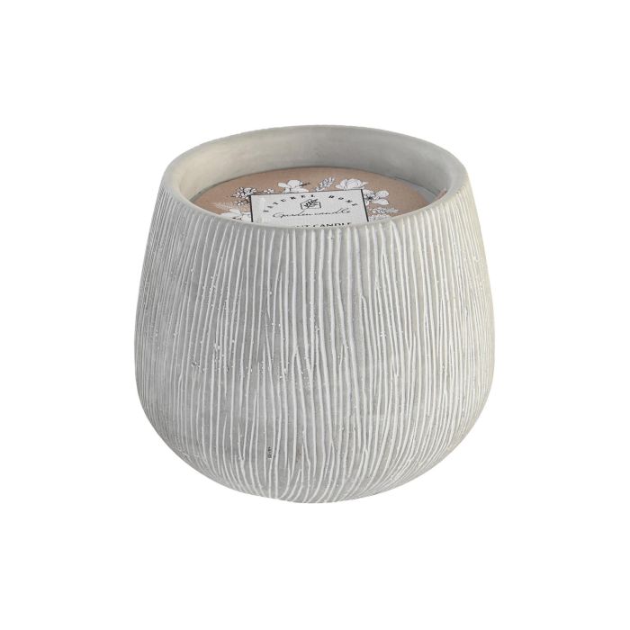 Vela Terraza Y Jardin DKD Home Decor Gris 18 x 15 x 18 cm
