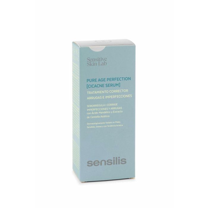 Sensilis PURE AGE PERFECT CICACNE SERUM Sérum Antiedad y Antiarrugas con 5% Ácido Mandélico para Piel Grasa, Sensible y Acneica Oil-free 30 ml 3 Sensilis PURE AGE PERFECT CICACNE SERUM Sérum Antiedad y Antiarrugas con 5% Ácido Mandélico para Piel Grasa, Sensible y Acneica Oil-free 30 ml 3
