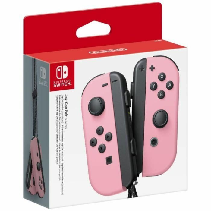 Nintendo NINJOYCONROS Par de controladores Joy-Con rosa pastel para Nintendo Switch 3 Nintendo NINJOYCONROS Par de controladores Joy-Con rosa pastel para Nintendo Switch 3