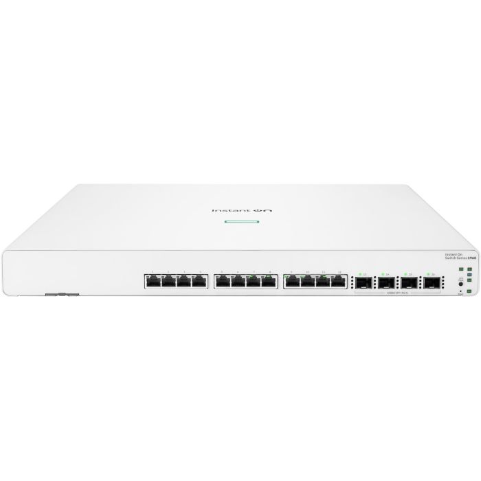 HP Enterprise Aruba Instant On 1960 RM Switch Gestionado 12 Puertos 10GbE + 4 Puertos SFP+ Montaje en Rack 1