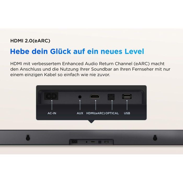Barra de Sonido TCL S45HE 50 W 40 W 9