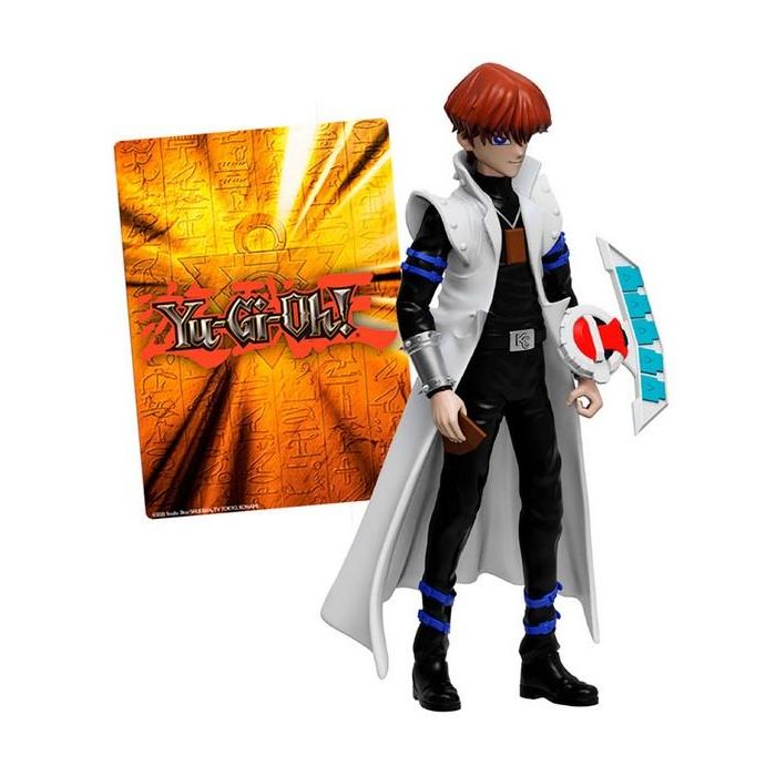 Bizak Figura Acción Yu-Gi-Oh! Yugi, Kaiba y Wheeler 13 cm 6 Puntos Articulación Accesorios Incluidos