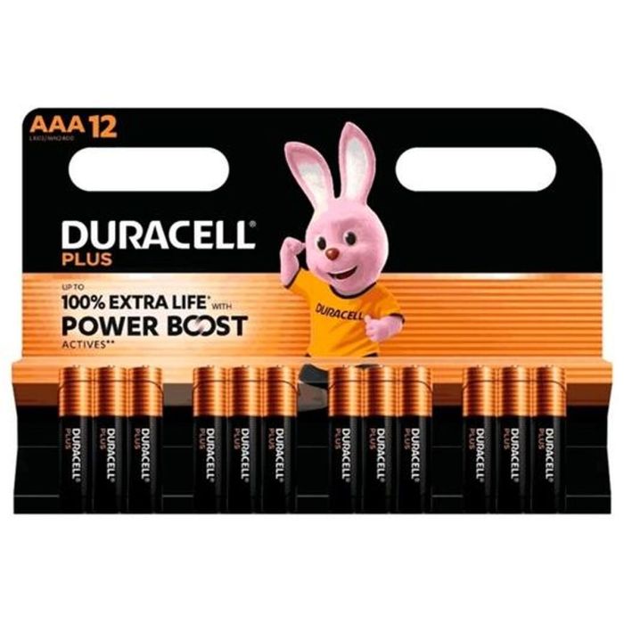 Pilas DURACELL PLUS POWER BOOST 1,5 V AAA 12 Piezas (12 Unidades) 1 Pilas DURACELL PLUS POWER BOOST 1,5 V AAA 12 Piezas (12 Unidades) 1