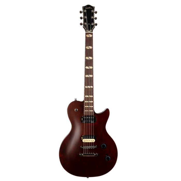 Godin Summit Classic HT Guitarra Eléctrica Acústica Havana Brown Con Funda