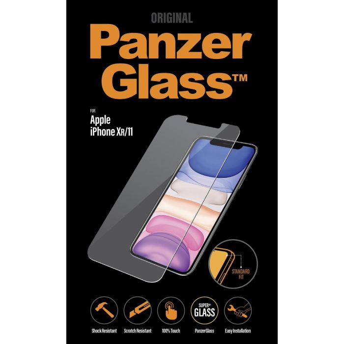 PanzerGlass Protector de Pantalla para Apple iPhone 11 y iPhone XR 1