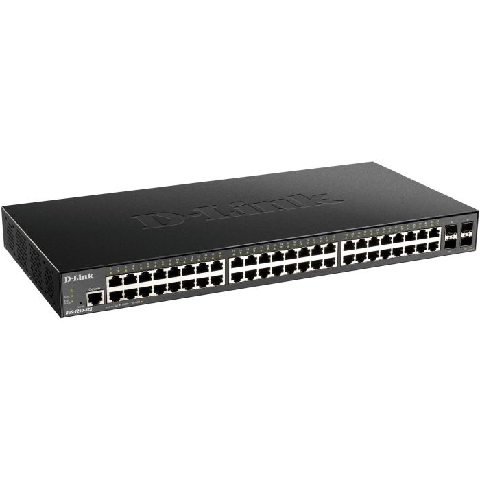 D-Link DGS-1250-52X Switch Gestionado 52 Puertos (48x Gigabit RJ-45, 4x 10G SFP+) L2/L3 Lite para PYMES 1 D-Link DGS-1250-52X Switch Gestionado 52 Puertos (48x Gigabit RJ-45, 4x 10G SFP+) L2/L3 Lite para PYMES 1