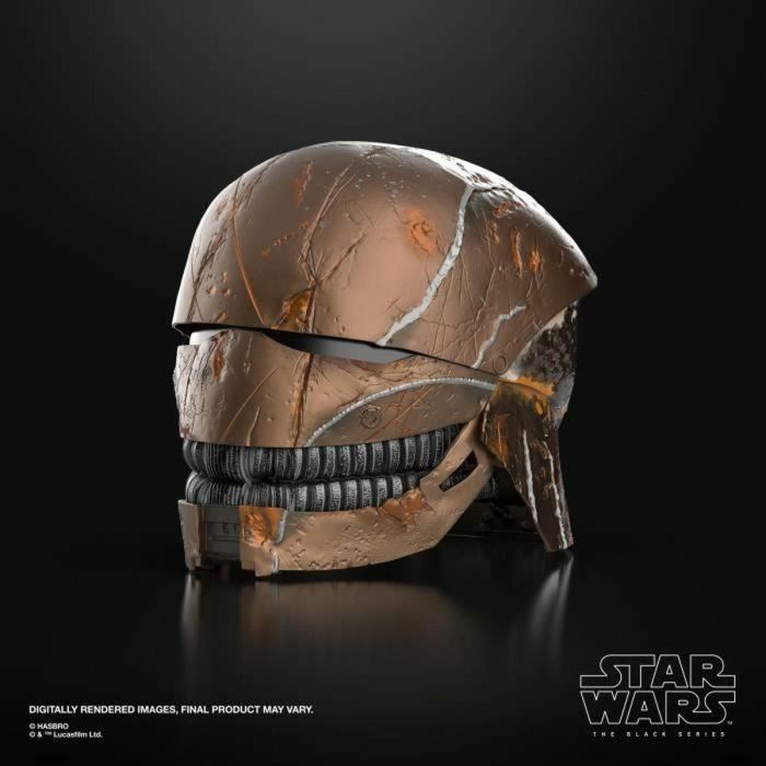 Hasbro Casco Electrónico Réplica Star Wars: The Acolyte The Stranger Escala 1:1, Calidad Coleccionista, Acolchado Ajustable