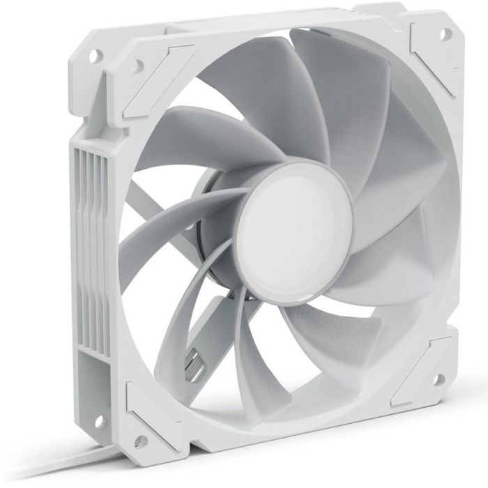 Sharkoon SHARK Mirror RGB PWM REVERSE Ventilador de 120mm Blanco, Iluminación RGB, 500-1500 RPM, para PC 1 Sharkoon SHARK Mirror RGB PWM REVERSE Ventilador de 120mm Blanco, Iluminación RGB, 500-1500 RPM, para PC 1