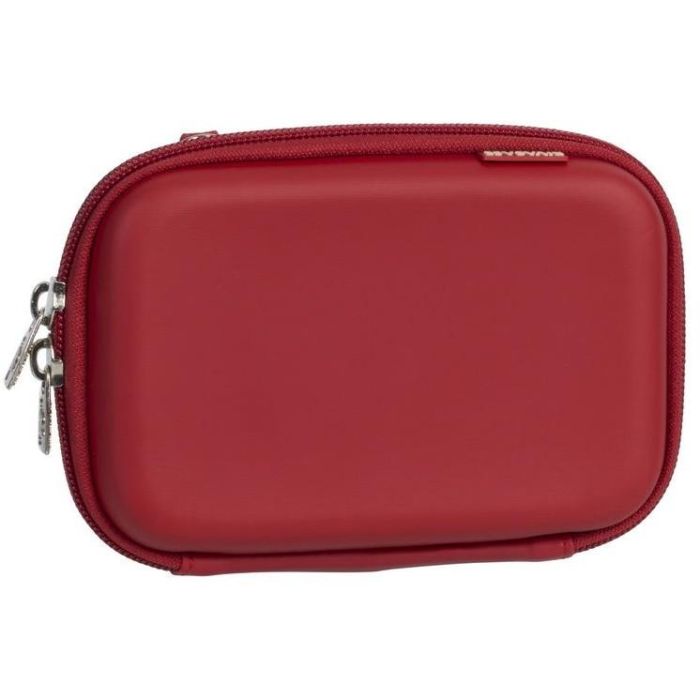 RIVACASE 9101 Funda Rígida para Disco Duro 2.5" HDD Davos Roja