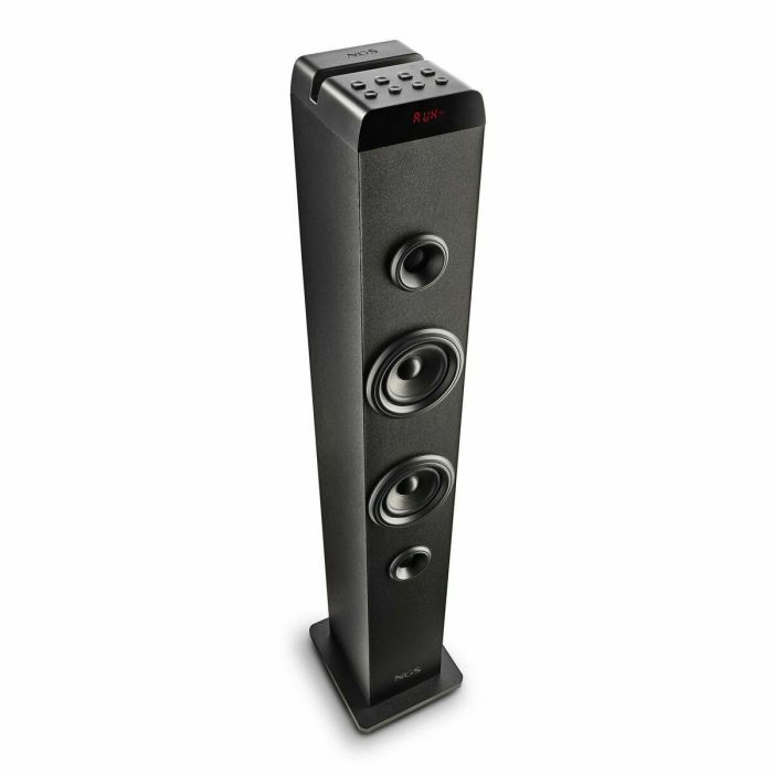 NGS SKYCHARMPRO Torre de Sonido 50W Bluetooth 5.4 con Broadcasting, USB, Óptica, Auxiliar y Radio FM 11