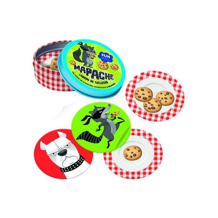 Juego Imagiland Cartas Redondas Funtastic Mapache