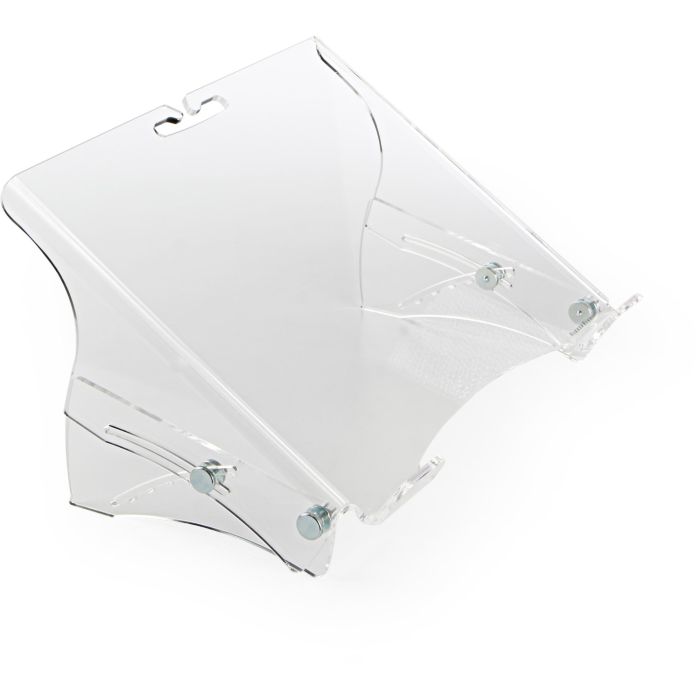 BakkerElkhuizen Q-note 350 Soporte para Portátil hasta 20" con 7 Alturas de Acrílico