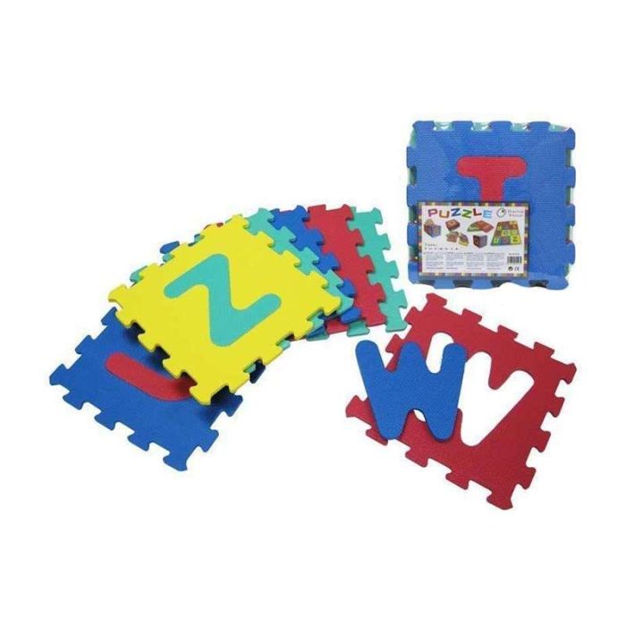 Rama Puzzle de Letras EVA 7 Piezas, 32x32x7 cm, Edad +18 Meses