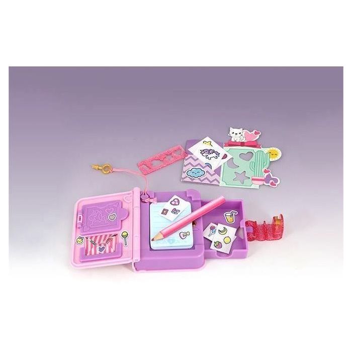 Diset Mini Diario Secreto Funlockets con 15+ sorpresas, 2 llaves doradas, lápiz, pegatinas y minibloc. Ideal para niñas +3 años 3 Diset Mini Diario Secreto Funlockets con 15+ sorpresas, 2 llaves doradas, lápiz, pegatinas y minibloc. Ideal para niñas +3 años 3