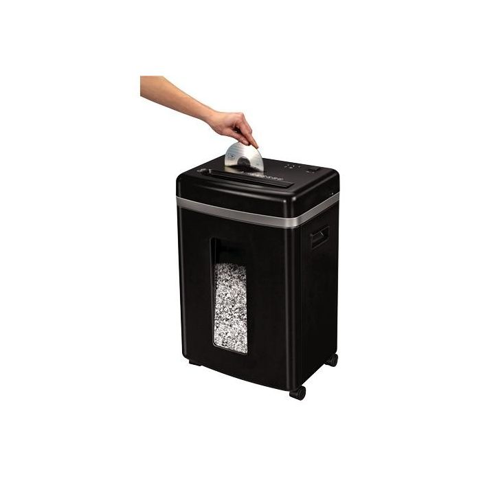 Fellowes 450M Destructora de Papel Micro-Corte, 9 Hojas, Partículas 2x12mm, Seguridad P-5 4