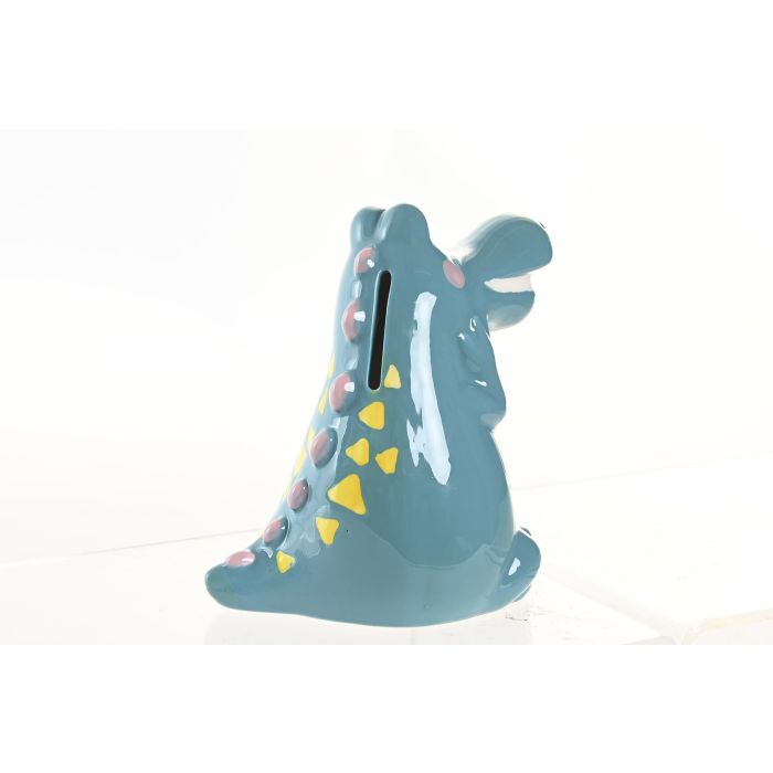 DKD Home Decor Hucha Infantil Cocodrilo Dolomita Azul Verde 8 x 13.5 x 12 cm Pack 4 Unidades 1 DKD Home Decor Hucha Infantil Cocodrilo Dolomita Azul Verde 8 x 13.5 x 12 cm Pack 4 Unidades 1