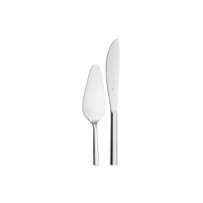 WMF 1291516040 Nuova – Juego de Cuchillos para Tarta y Fruta, 2 Piezas, Acero Inoxidable, Apto Lavavajillas 0 WMF 1291516040 Nuova – Juego de Cuchillos para Tarta y Fruta, 2 Piezas, Acero Inoxidable, Apto Lavavajillas 0