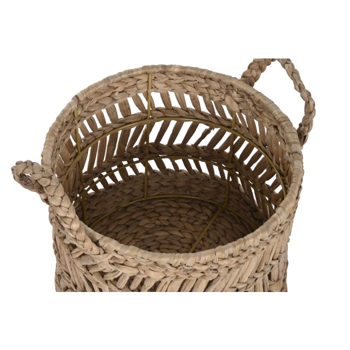 Cesta  DKD Home Decor Natural 36 x 37 x 36 cm Set de 3 1