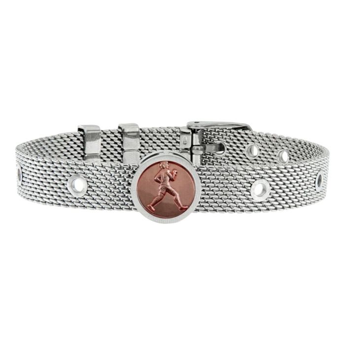 Pulsera Unisex Runner Talent Jewels TJA-1-19-02-1-235 Plateado 0 Pulsera Unisex Runner Talent Jewels TJA-1-19-02-1-235 Plateado 0