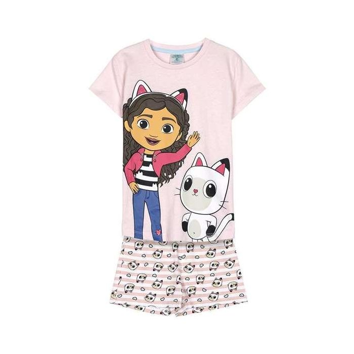 Pijama corto single jersey gabby´s dollhouse 4 años