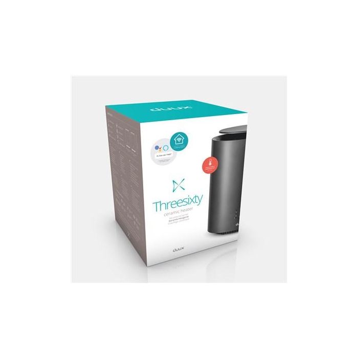 Duux DXCH09 Calefactor Threesixty 2 Smart Cerámico Gris, 1800W, 30m², App Control 11 Duux DXCH09 Calefactor Threesixty 2 Smart Cerámico Gris, 1800W, 30m², App Control 11