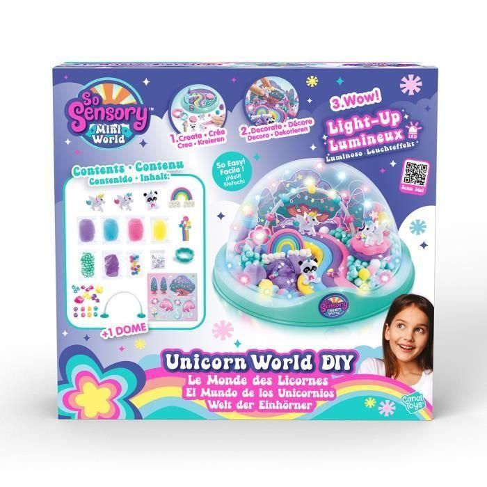 Canal Toys - So Sensory Mini World - El Mundo de los Unicornios DIY - SEN 002 2