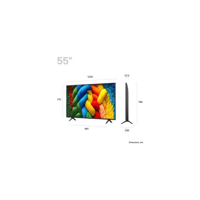 Lg Nanocell Ai 55Nano80A6B 139,7 Cm (55") 4K Ultra Hd Smart Tv Wifi Negro 1
