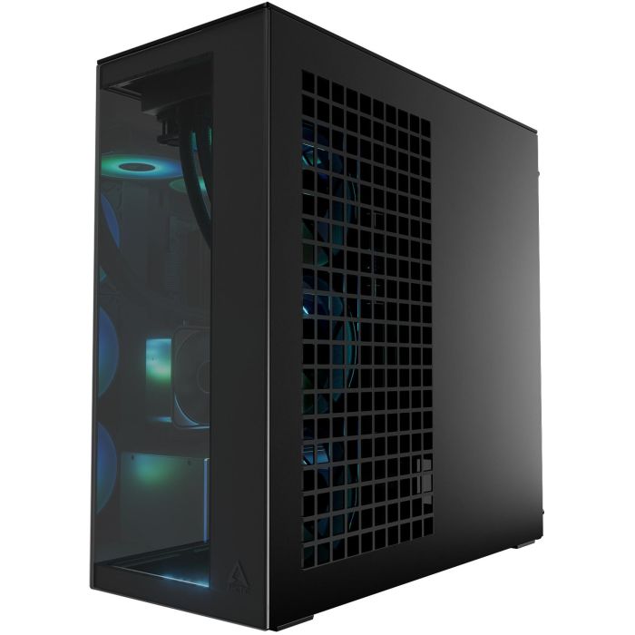 ARCTIC Xtender Black - Caja PC con ventana y soporte GPU vertical 4