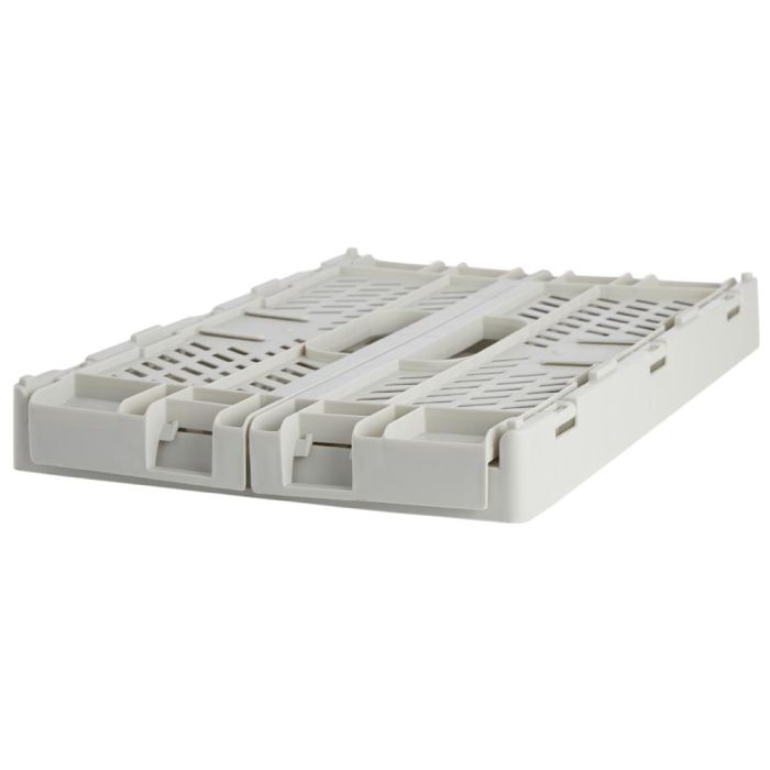 Day Caja Plegable y Apilable Almacenaje Blanca Natural 50x33 cm Soporta 45 kg Capacidad 27,6 L Diseñada en EU 4