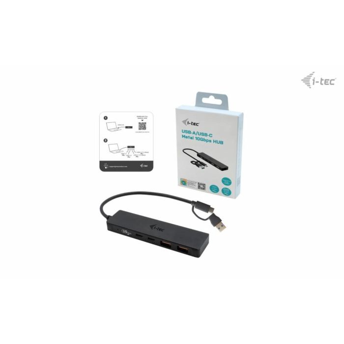 Hub USB i-Tec C31HUBMETAL2A2C 10