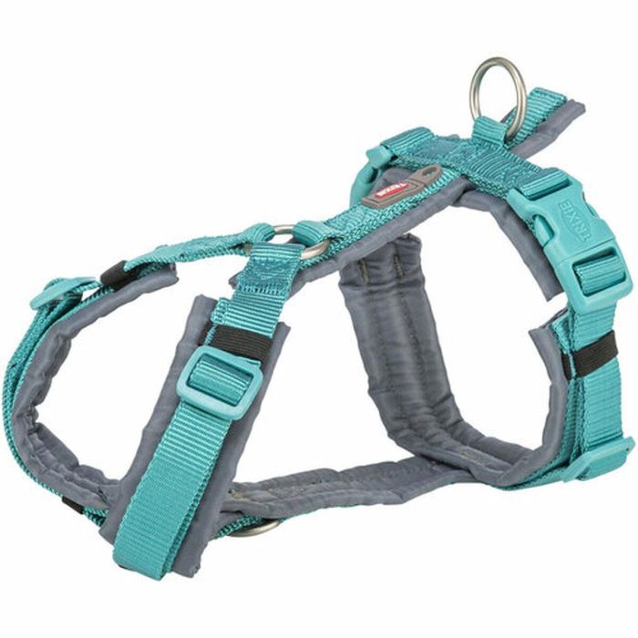 Arnés para Perro Trixie Premium Trekking Grafito Azul claro S 3 Arnés para Perro Trixie Premium Trekking Grafito Azul claro S 3