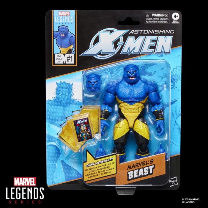 Figura Beast X-Men Astonishing Marvel Legends Series 15cm 1