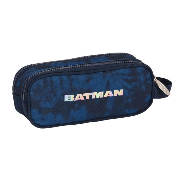 Portatodo Doble Batman Legendary Azul marino 21 x 8 x 6 cm 1