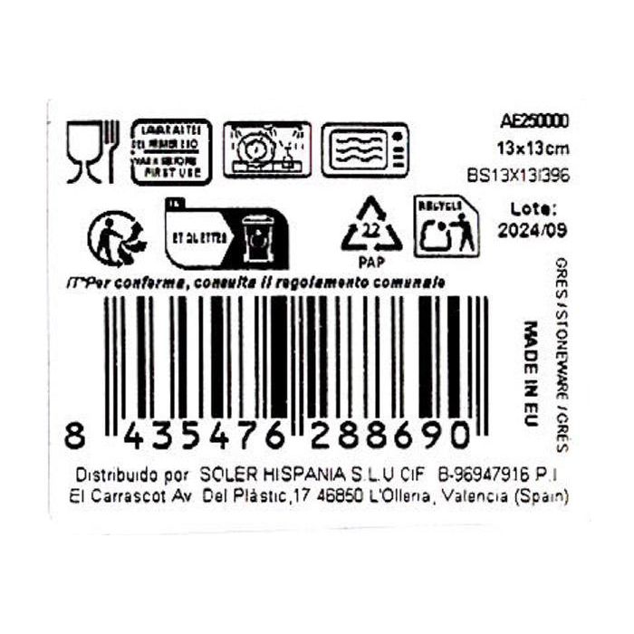 La Mediterranea Bol Aelia Elite Brillo 13 x 13 cm (28 Unidades) 3 La Mediterranea Bol Aelia Elite Brillo 13 x 13 cm (28 Unidades) 3