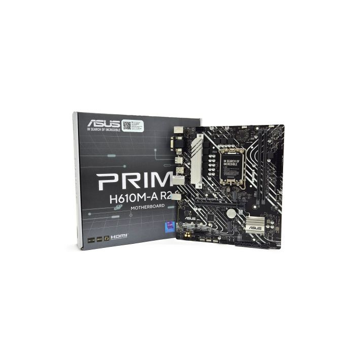 Asus Prime H610M-A R2.0/ 90MB1MJ0-M0EAY0 Placa Base Socket 1700 Micro ATX para Intel 14ª, 13ª y 12ª Gen DDR5