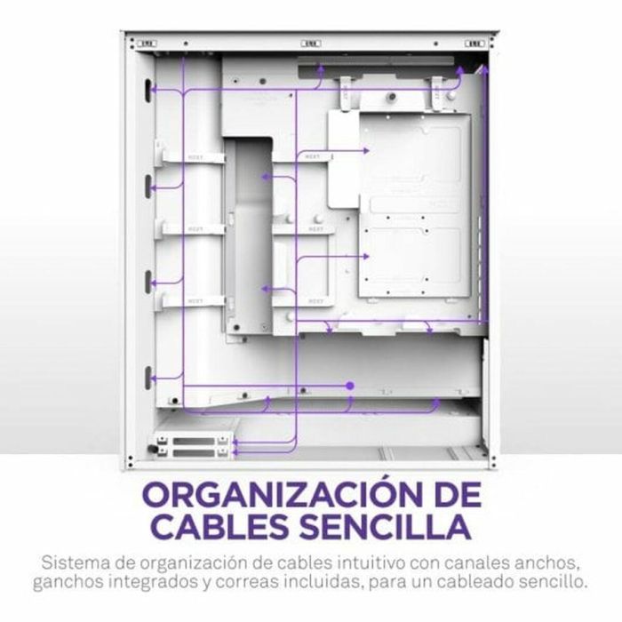 Caja Semitorre ATX NZXT Blanco 6 Caja Semitorre ATX NZXT Blanco 6