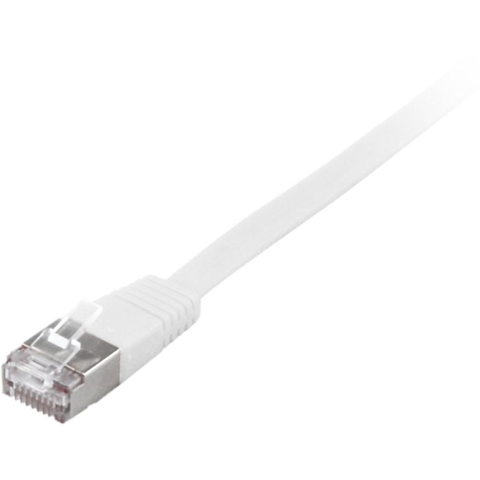 Equip Patchkabel Cat6A U/FTP 2xRJ45 5.00m weiß Flach LSZH Polybeutel 1