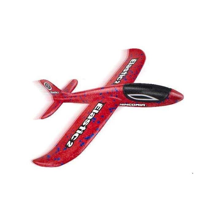 Avión planeador elastic 2 con lanzador incluido.38 cm 3 Avión planeador elastic 2 con lanzador incluido.38 cm 3