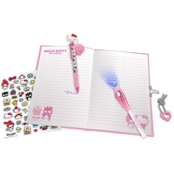 Diario + boligrafo magico + boligrafo topper Hello Kitty 1 Diario + boligrafo magico + boligrafo topper Hello Kitty 1