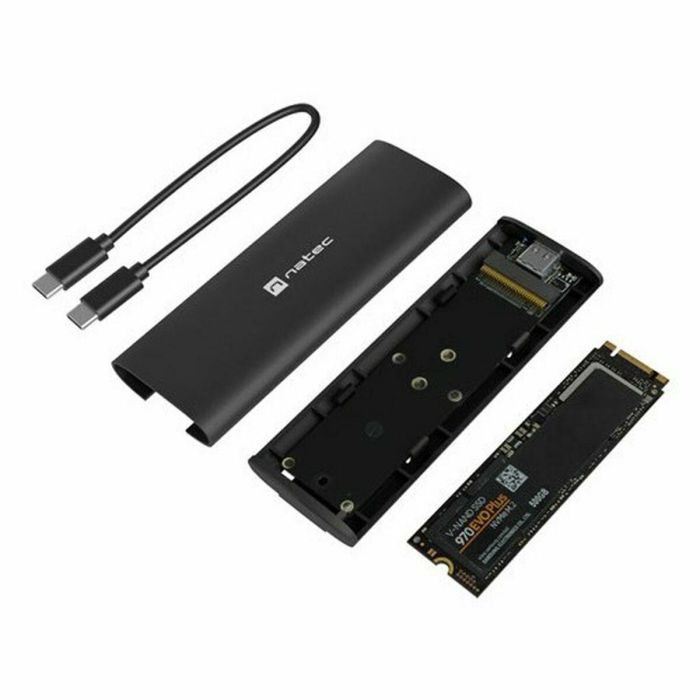 NATEC NKZ-2286 Caja Externa para Unidad de Estado Sólido (SSD) M.2, 10 Gbit/s USB Tipo C, 10 TB Max., Negra 7 NATEC NKZ-2286 Caja Externa para Unidad de Estado Sólido (SSD) M.2, 10 Gbit/s USB Tipo C, 10 TB Max., Negra 7