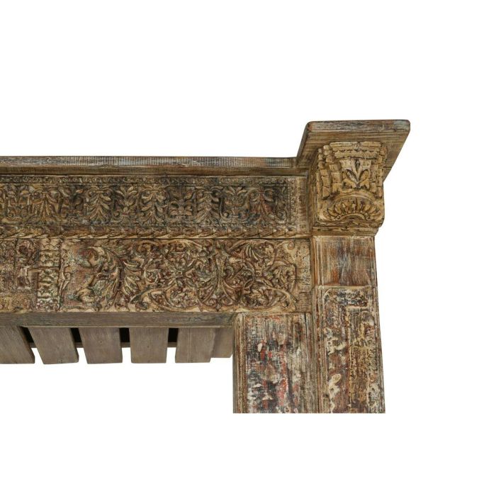 DKD Home Decor Mueble Bar de Teca Natural Pieza Única, 158x66x247 cm (Ancho x Fondo x Alto) 2 DKD Home Decor Mueble Bar de Teca Natural Pieza Única, 158x66x247 cm (Ancho x Fondo x Alto) 2